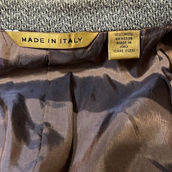 🔥🔥🚒Donna Karan Wool Gray Sport Coat - Picture 8 of 11